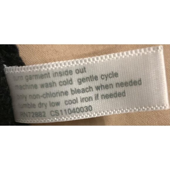 Fashion Bug 1X Black Sweater With Purple & Pink Fair Isle Yoke 100% Acrylic Knit - Picture 6 of 10